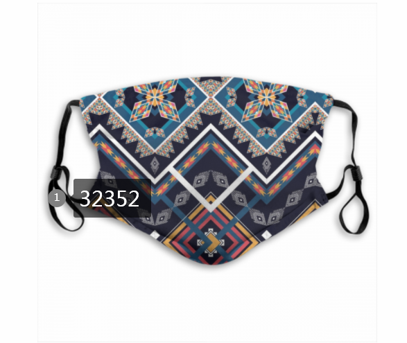 2021 new #34 Dust mask with filter->nfl dust mask->Sports Accessory